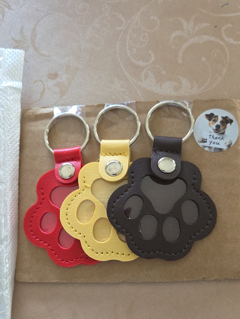 Pet Memorial Keychain For Pet Fur